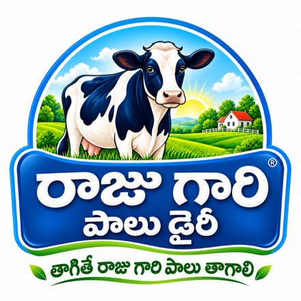 Raju Gari Palu Dairy logo